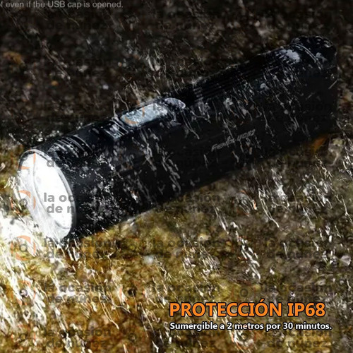 Imagen 4 de 8 de Linterna Fenix Led Profesional De Mano 3100 Lumens 253 Mts