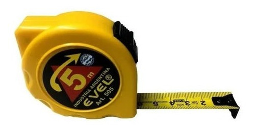Cinta Metrica Evel 5m Retroblok Profesional Nacional