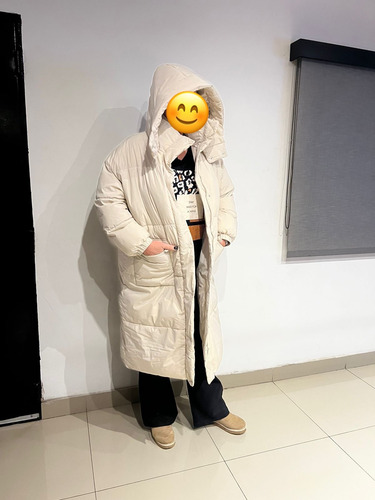 Camperon Oversize Talle M Euro La Modelo Mido 1.80 Es Xl (Usado)