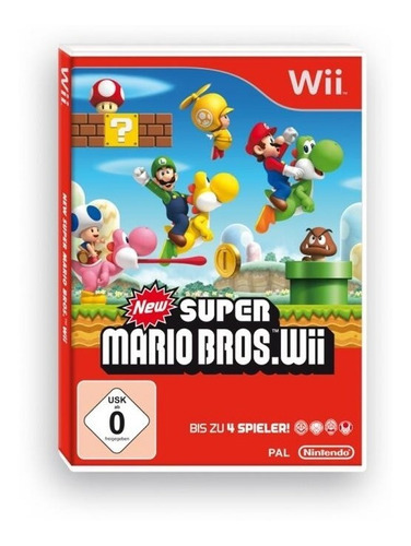 Nintendo Wii New Super Mario Bros Raro