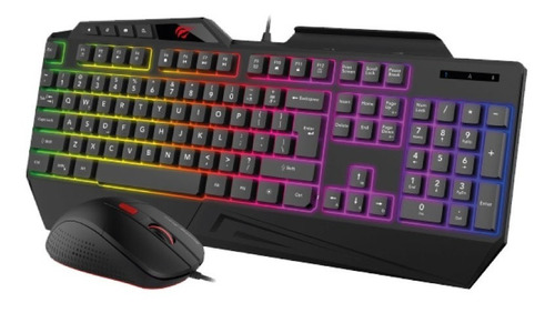 Set Mouse + Teclado Gamers Havit Kb852cm