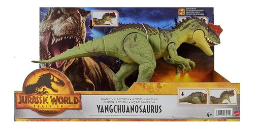 Jurassic World Dominion Yangchuanosaurus Acción Masiva 2022 