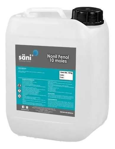 10 Kg De N O N I L Fenol  10 Moles