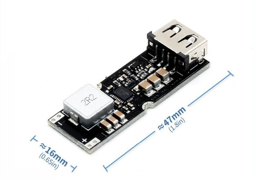 Placa De Módulo De Potencia Carga Rápida Para Cel Qc2, Qc3.0