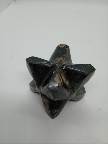 Roseta Tipo Merkaba En Mármol 4cm