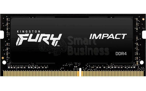 Memoria Sodimm Kingston Fury Impact, 8gb, Ddr4, 3200 Mhz