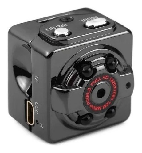 Mini Cámara Espía Full Hd 1080p Visión Nocturna Sq8 Sensor