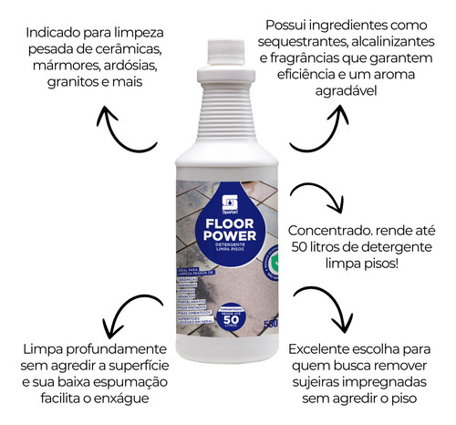 Floor Power 500ml Spartan