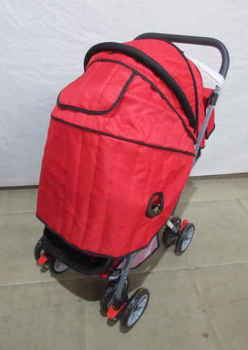 Coche Para Bebesitos Reversible, Ropón,toldillo, Pañalera