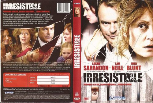 Irresistible Dvd Susan Sarandon Sam Neill Emily Blunt