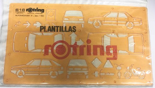 Plantilla Rotring Autos Vehículos - San Telmo