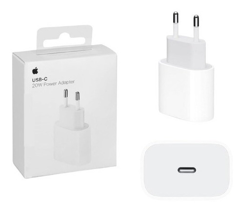 Ficha Cargador Original Apple 20w