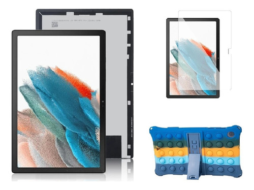 `` Display + Touch Para Samsung Tab A8 Sm X200 Funda+