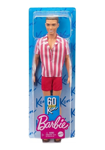Barbie 1961 Original Ken Retro Playa 60 Aniversario Mattel (Usado)