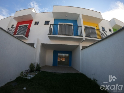 Imagem 3 de 30 de Jacaraipe, São Patrício, Casa Duplex 2 Suites, Sala, Cozinha, Lavabo, Área De Serviços, 2 Vagas De Garagem, Sol Da Manhã, 82 M² - Ca00420 - 69454494