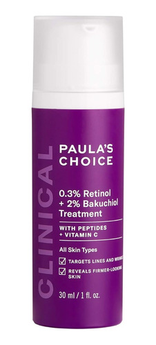 Paula's Choice 0.3% Retinol + 2% Bakuchiol Treatment