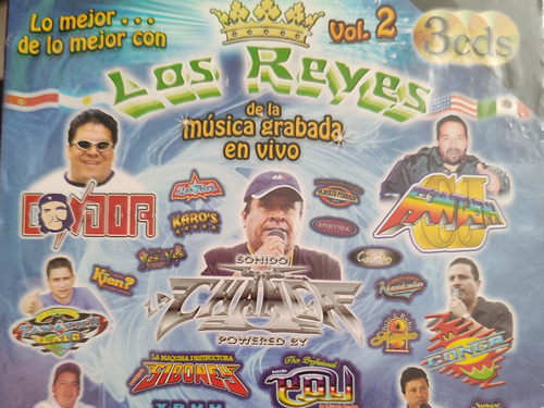 Los Reyes De La Música Grabada Vol. 2 3 Cds