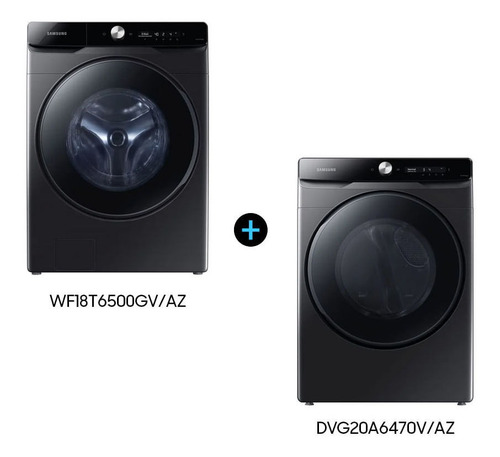 Lavadora Wf18t Smart 18kg + Secadora Dvg20a6470v 20kg 110v