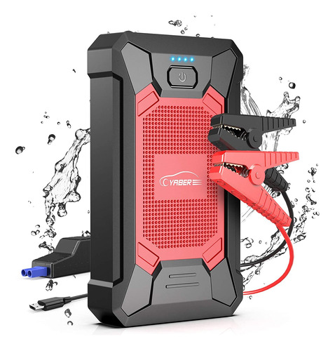 Yaber Arrancador Porttil De Coche De 1000 A, 12000 Mah, 12