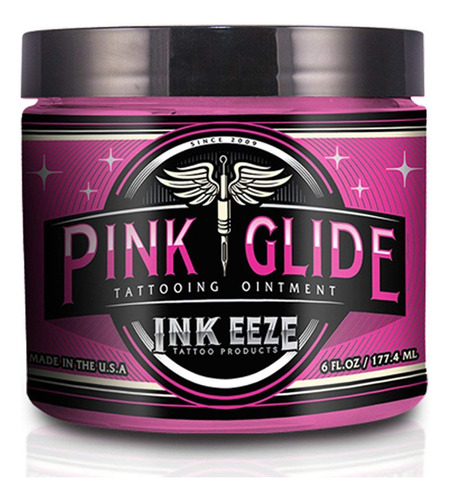 Ink-eeze Tattoo Products Pomada Para Tatuajes Pink Glide  6 