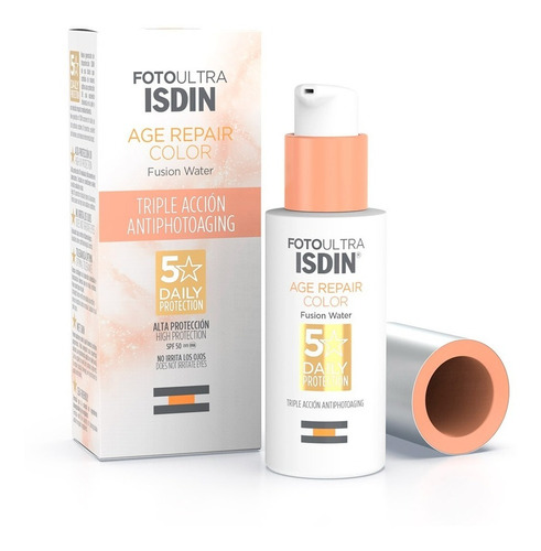 Fotoprotector Isdin Fotoultra Age Repair Color Spf 50- X50ml