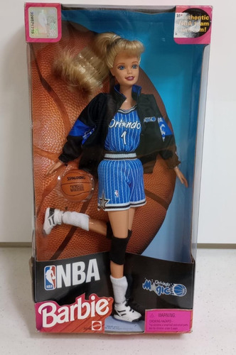 Barbie Nba Orlando Magic 1998 Mattel Doll Muñeca