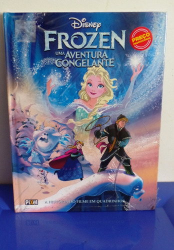 Livro Frozen A História Do Filme Em Quadrinhos