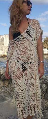 Vestido Playero, Artesanal.