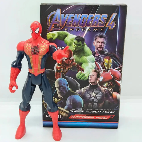 Figura De Acción Spiderman, Con Luz