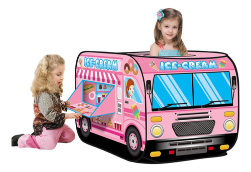 Camión De Helado Para Niños Plaza Pop Up Kids Juega Para Y
