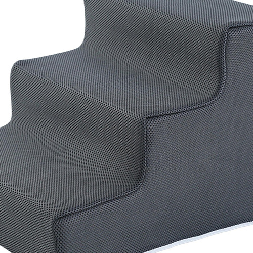Escaleras Para Perros Escaleras S 3 Peldaños Gris Oscuro