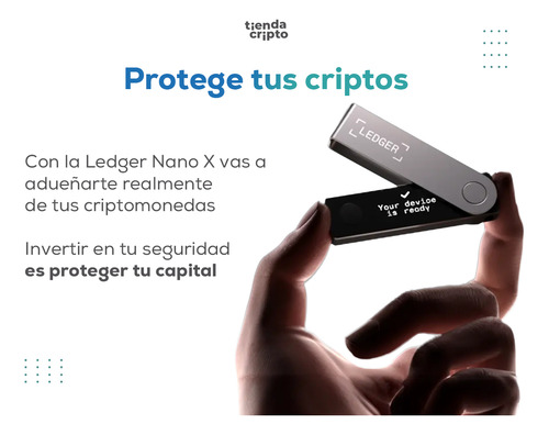 Ledger Nano X - Hardware Wallet - Distribuidor Oficial