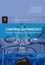 Comprar Livro Control Automático - Tiempo Continuo Y Tiempo Discreto - Capa Dura - Edição Original 2015 Em Espanhol - Editora Tau - Textos Académicos Universitarios - Editorial Reverte - Novo, Lacrado E Raro!