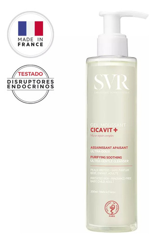 Svr Gel Limpiador Cicavit Gel Moussant 200ml