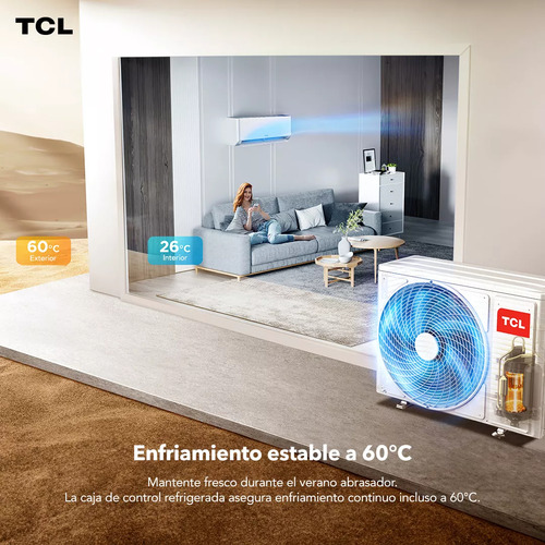 Aire Acondicionado Inverter Tcl Breezin 12000 Btu Wifi