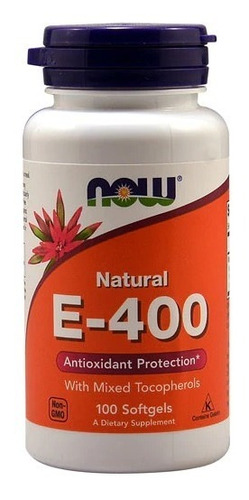 Vitamina E 400iu 100 Softgels