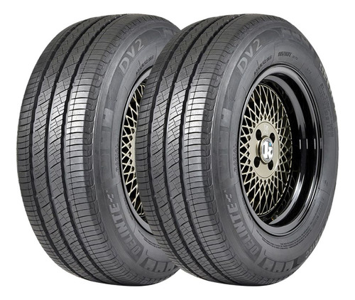 Kit 2 Pneus Delinte Aro 16c 205/75r16c Dv2 110/108r V