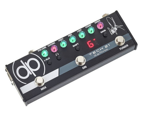 Pedal Tech 21 Bass Dp-3x Dug Pinnick Baixo *sansamp* Dp-3x Cor Preto