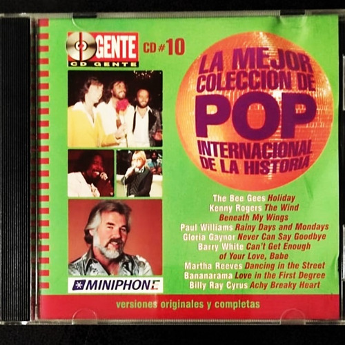 La Mejor Colección De Pop Internacional De La Historia Cd 10