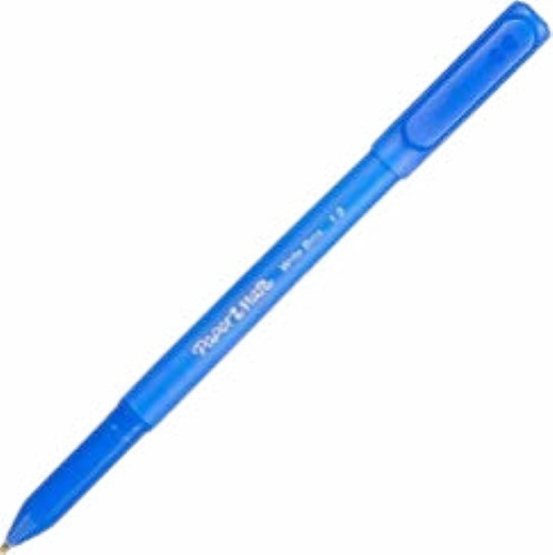 Imagen 4 de 4 de Boligrafos Azul O Negro Caja De 12pzas Paper Mate
