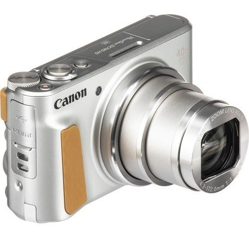 Câmera Canon Powershot Sx740 Hs Prata Zoom 40x 20.3mp