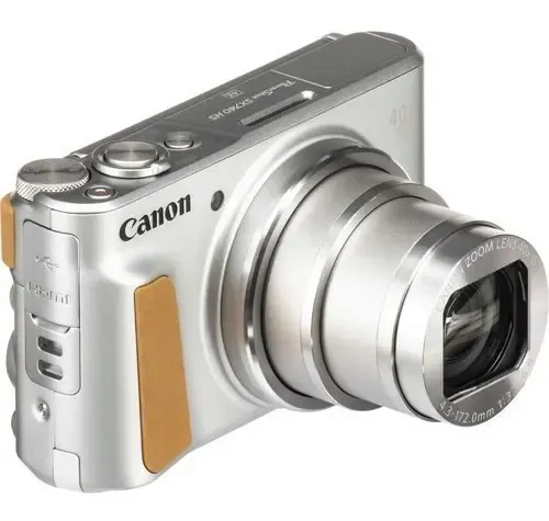 Câmera Canon Powershot Sx740 Hs Prata Zoom 40x 20.3mp | Frete grátis