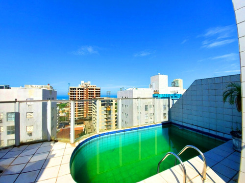 Imagem 9 de 12 de Cobertura Na Praia Da Enseada Com 1 Piscina - 2 Dormitórios - Lazer Completo - Praia Da Enseada - Guarujá/sp - Ap05266 - 68232125