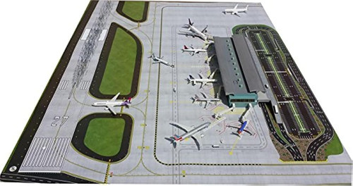 Alfombra Aeropuerto Diorama Extensión Escala 400 Set 2 Pieza