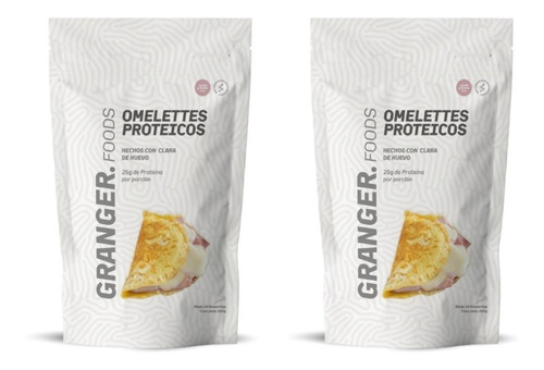 Omelette Proteicos Granger X350g Proteina Huevo Natural X2