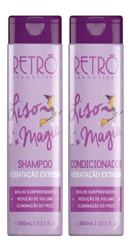 Retro Cosméticos Kit Hidratação Extrema Liso Magia 2x300ml