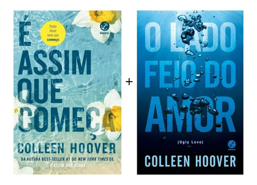 Livro Kit É Assim Que Começa + O Lado Feio Do Amor -  Colleen Hoover