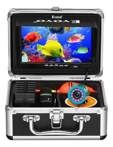 Eyoyo Cmara De Pesca Submarina De 7 Pulgadas, Monitor Lcd Bu