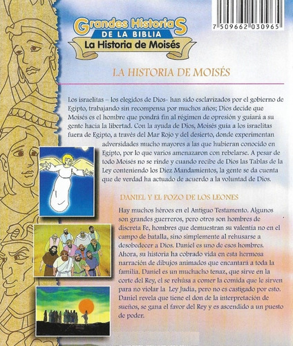 Imagen 4 de 5 de Grandes Historias De La Biblia - Antiguo Testamento 3 Dvds