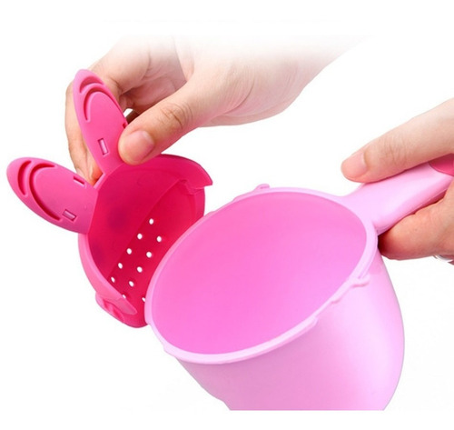 Taza De Baño Dispensadora De Agua Ducha Bebé Forma De Conejo